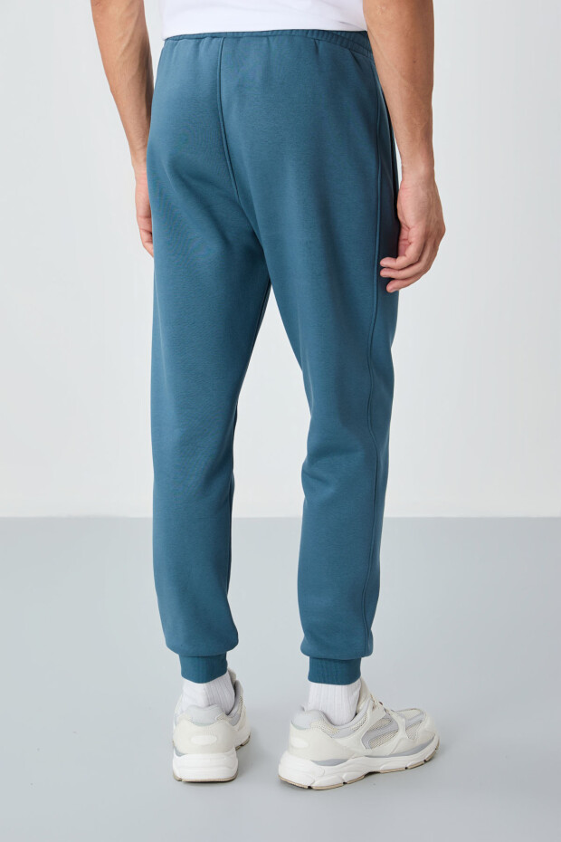 Cesar Orman Yeşil Cepli Şardonlu Erkek Eşofman Alt - 84929 - 5