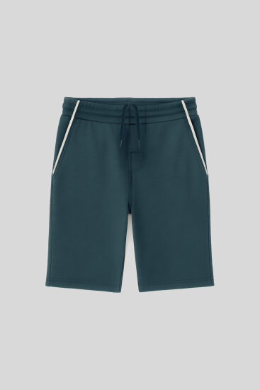 Orman Yeşili Standart Fit Erkek Çocuk Şort - 11284 