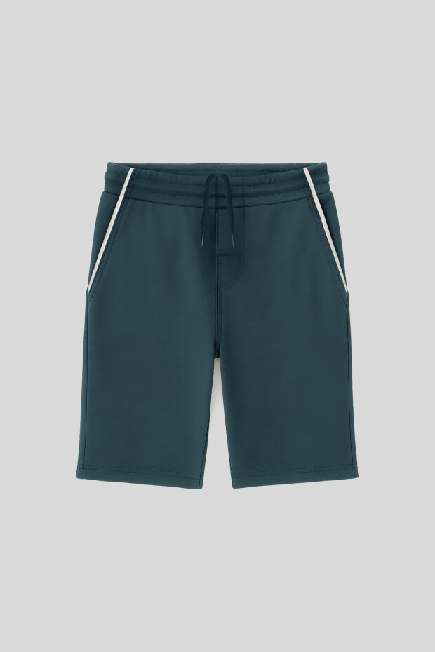 Orman Yeşili Standart Fit Erkek Çocuk Şort - 11284 - 1