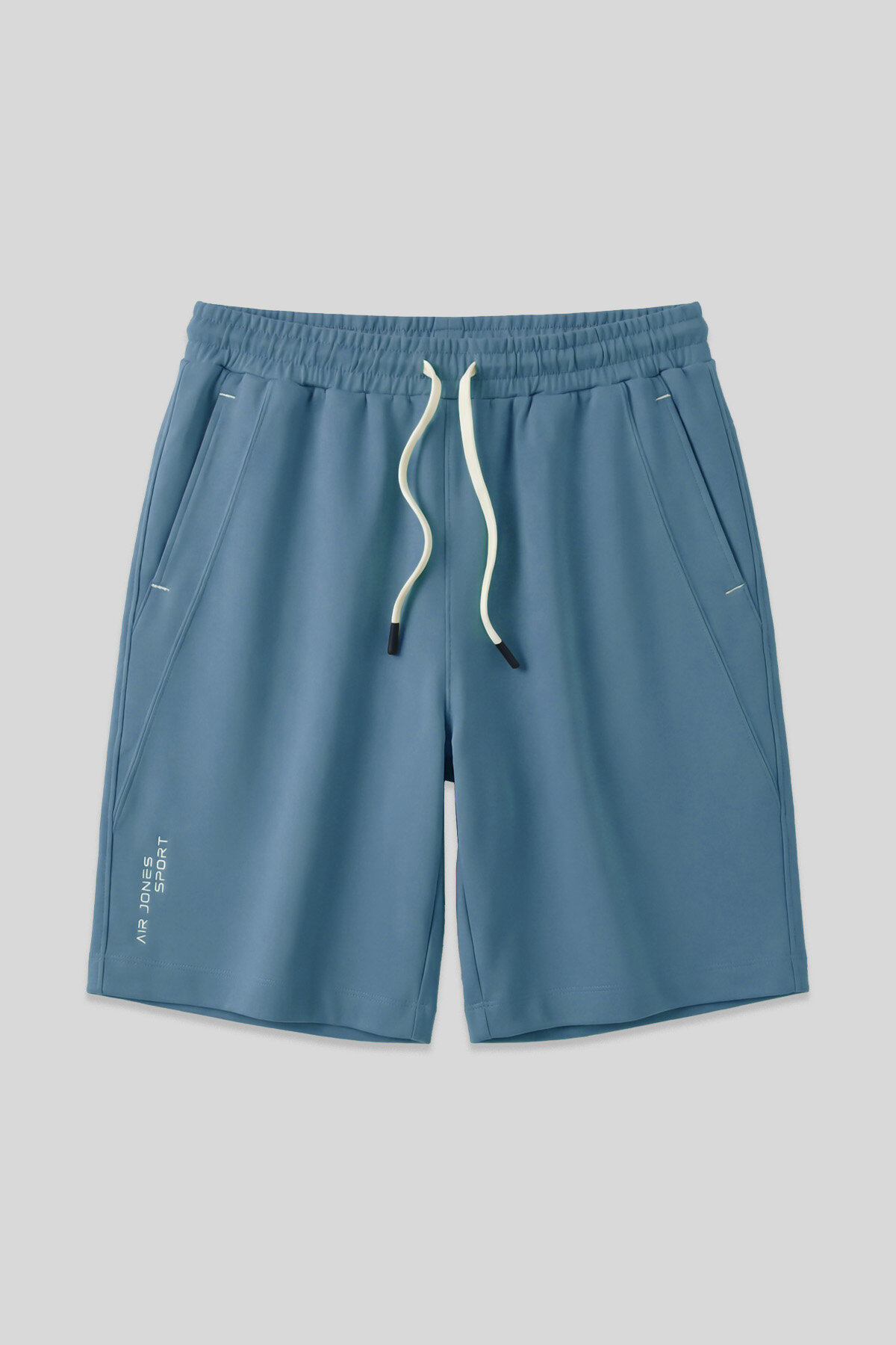 Orman yeşili Pamuklu Kalın Yumuşak Dokulu Standart Fit Basic Erkek Şort - 81278 - Air Jones