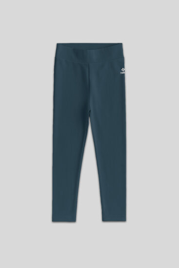 Orman Yeşili Yüksek Bel Dar Paça Kız Çocuk Tayt - 75047 