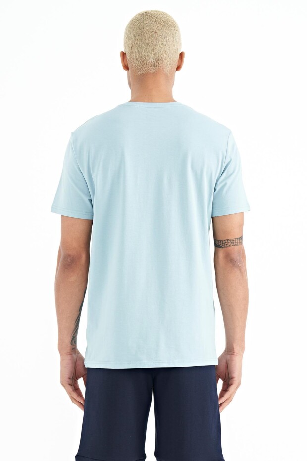 Stew Açık Mavi O Yaka Erkek T-Shirt - 88229