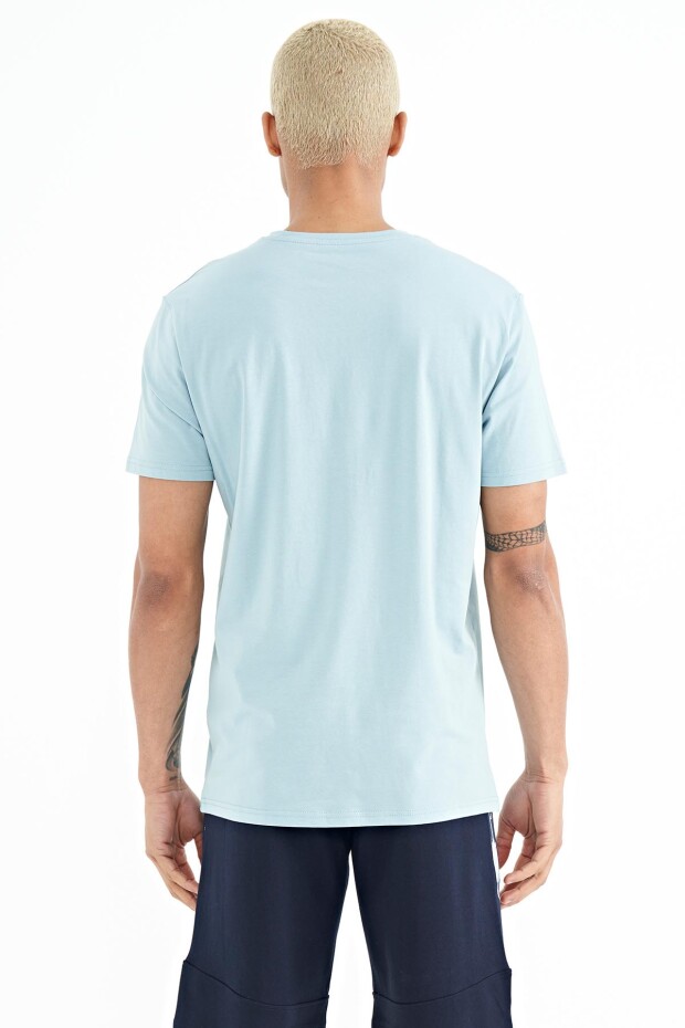 Adney Açık Mavi O Yaka Erkek T-Shirt - 88230
