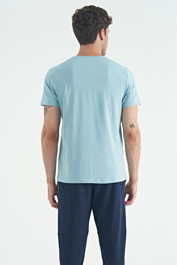 Calvin Açık Mavi Basic Erkek T-Shirt - 88245 - 6