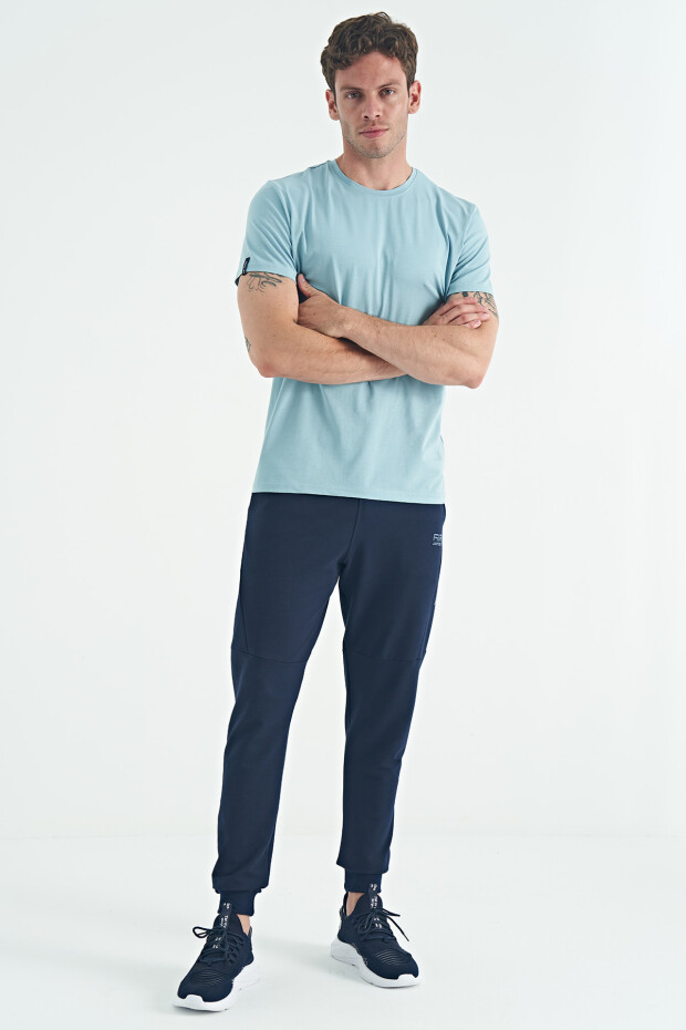 Calvin Açık Mavi Basic Erkek T-Shirt - 88245 - 4