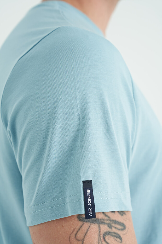 Calvin Açık Mavi Basic Erkek T-Shirt - 88245 - 7