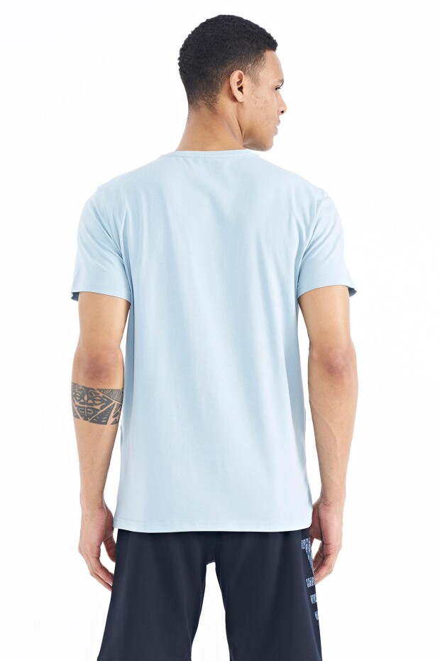 George Açık Mavi Standart Kalıp Erkek T-Shirt - 88220