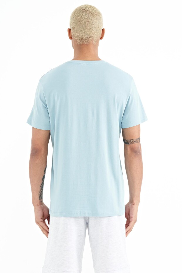 Conan Açık Mavi Standart Kalıp Erkek T-Shirt - 88209