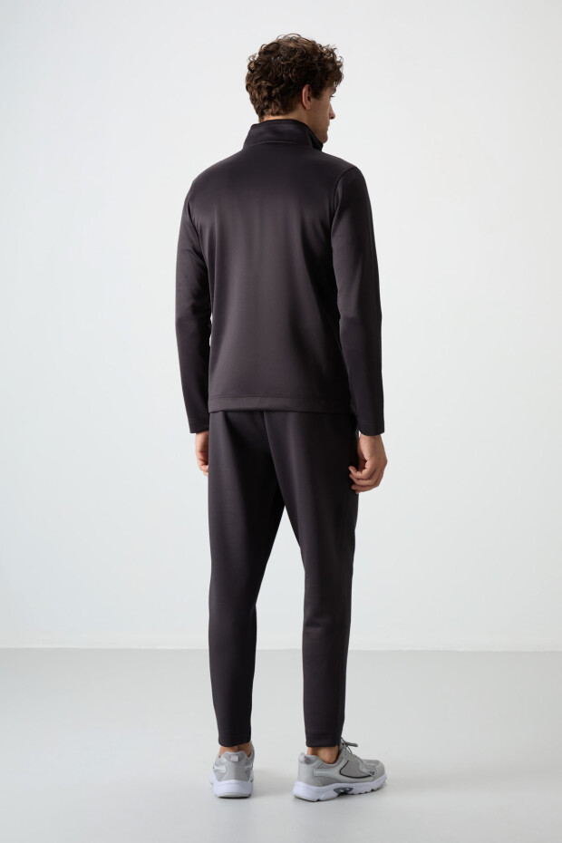 Bran Antrasit Scuba Kumaş Erkek Eşofman Takım - 85199 - 8