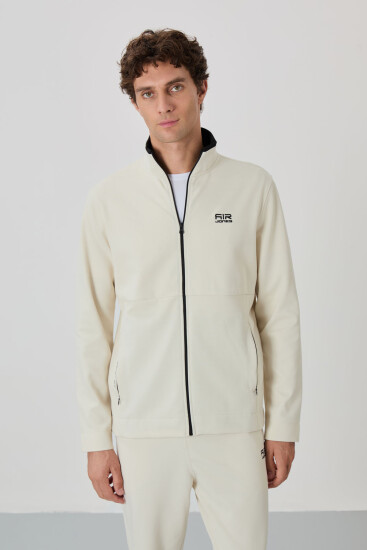 Carlos Bej Standart Kalıp Erkek Eşofman Takım - 85209 - Air Jones (1)