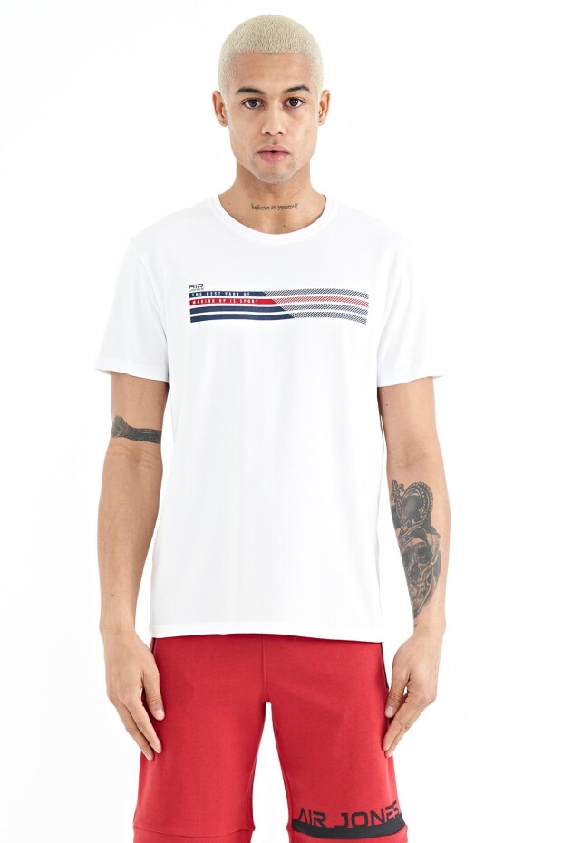 Stew Beyaz O Yaka Erkek T-Shirt - 88229