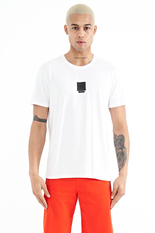 Bert Beyaz Standart Kalıp Erkek T-Shirt - 88210