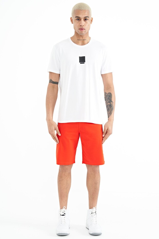 Bert Beyaz Standart Kalıp Erkek T-Shirt - 88210