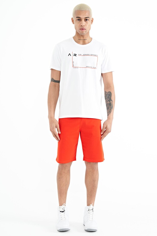 Otis Beyaz Standart Kalıp Erkek T-Shirt - 88228