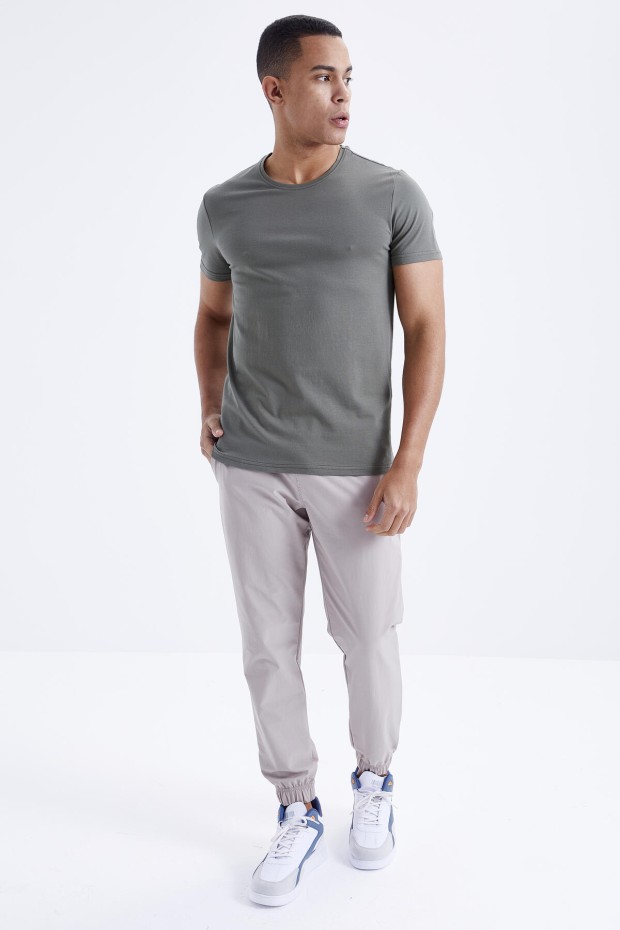 Çağla Erkek Basic Kısa Kol Standart Kalıp O Yaka T-shirt - 87911
