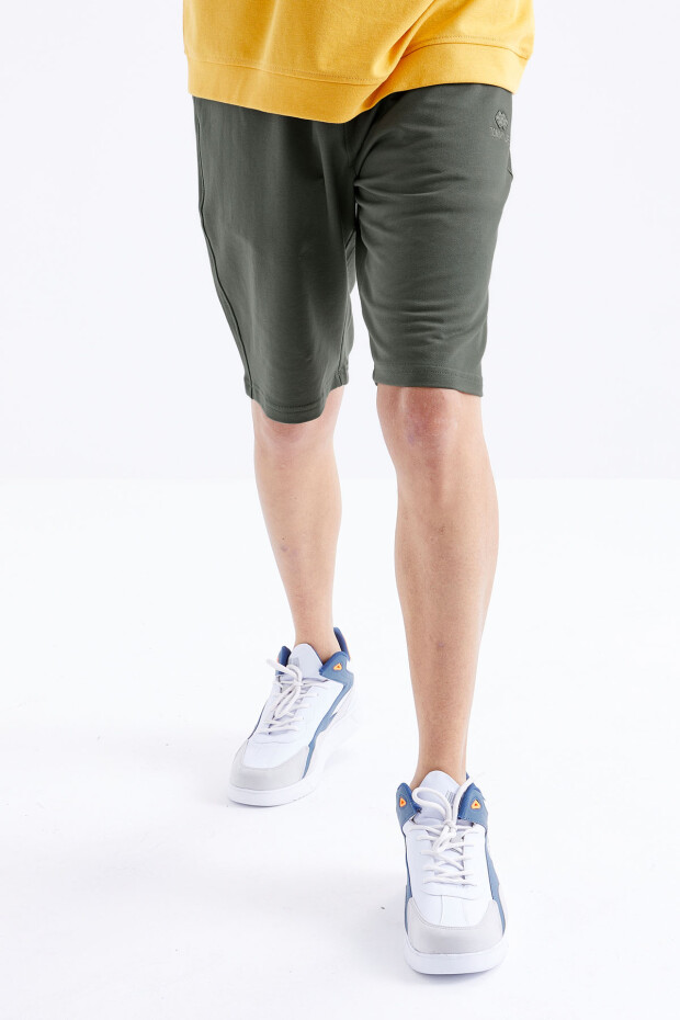 Çağla Bağcıklı Standart Kalıp Basic Erkek Şort - 81212 - 2