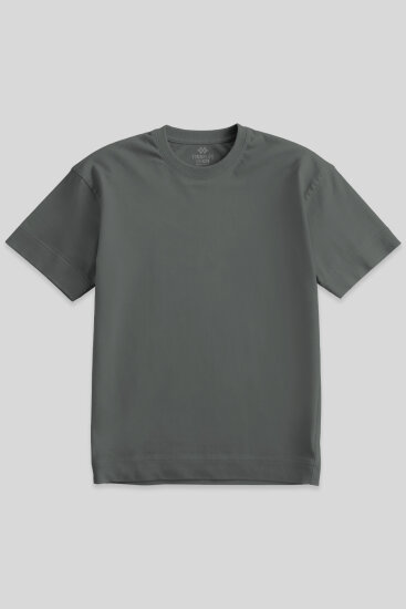 Çağla Basic Kısa Kol O Yaka Büyük Beden Erkek T-Shirt - 88072 