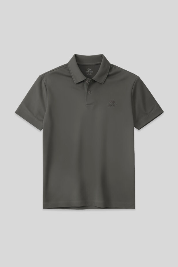 Çağla Standart Kalıp Basic Polo Yaka Erkek T-Shirt - 87748 - 1