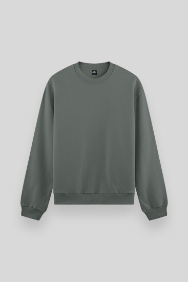Çağla Basic O Yaka Rahat Form Erkek Sweatshirt - 88053 