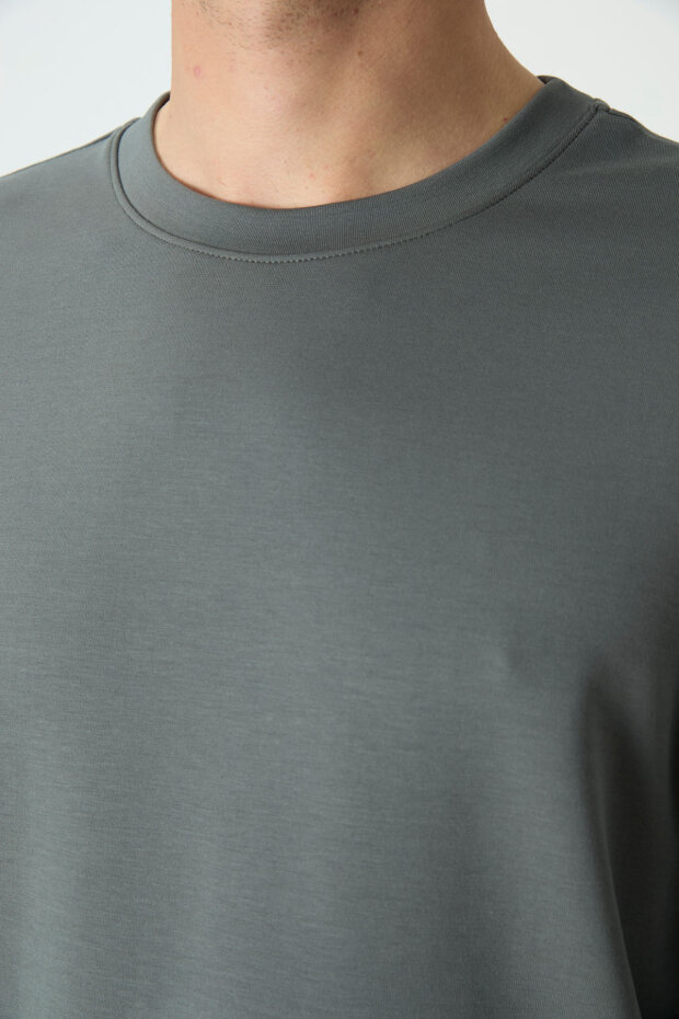 Çağla Basic O Yaka Rahat Form Erkek Sweatshirt - 88053 - 4