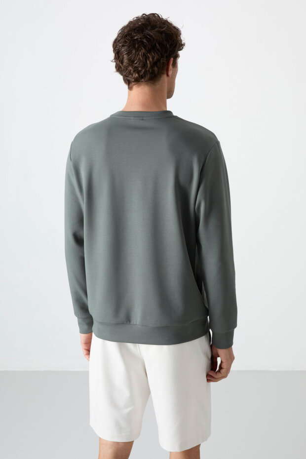 Çağla Basic O Yaka Rahat Form Erkek Sweatshirt - 88053 - 6