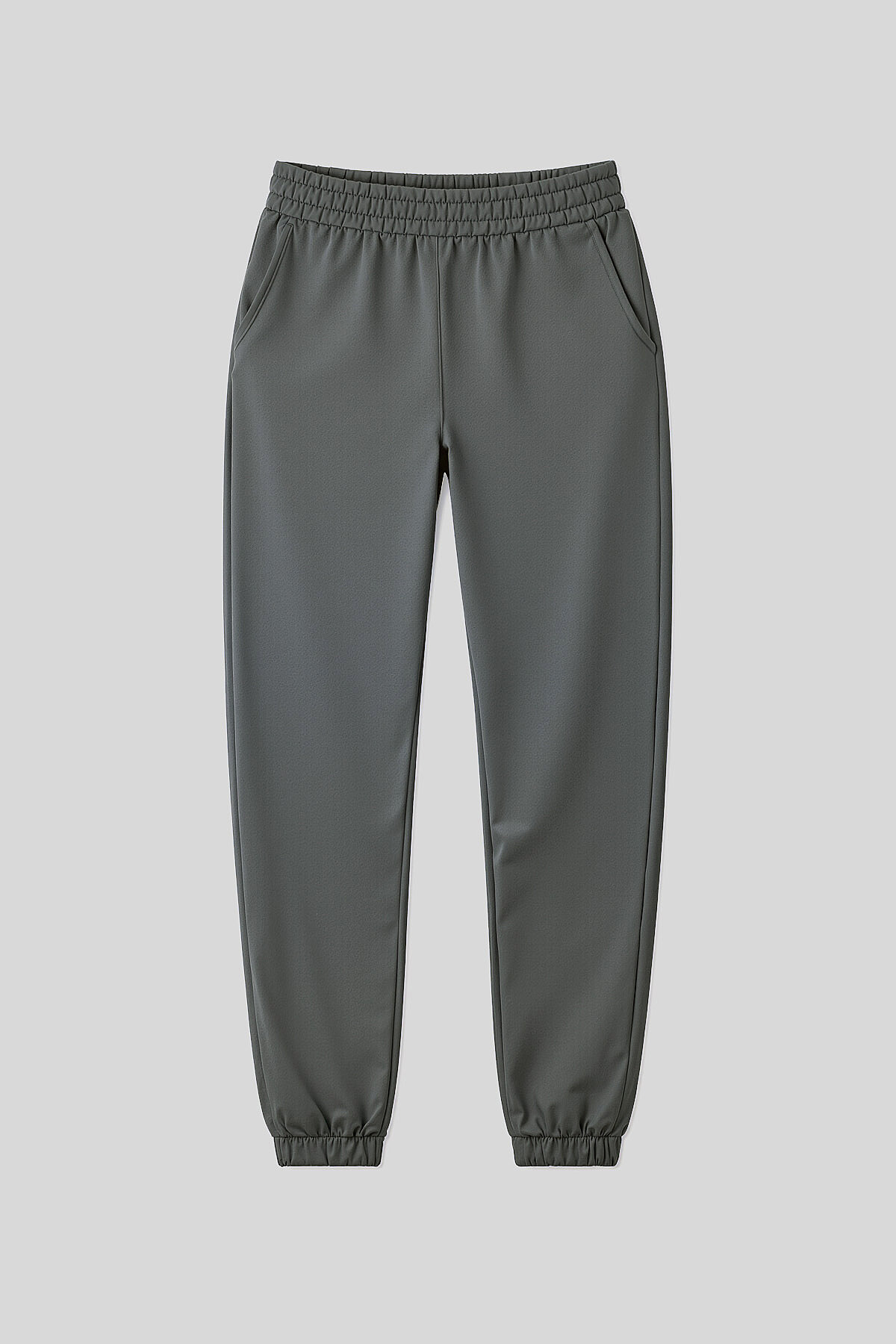 Çağla Cepli Yüksek Bel Rahat Form Lastik Paça Kadın Eşofman Alt - 94583 - TOMMYLIFE