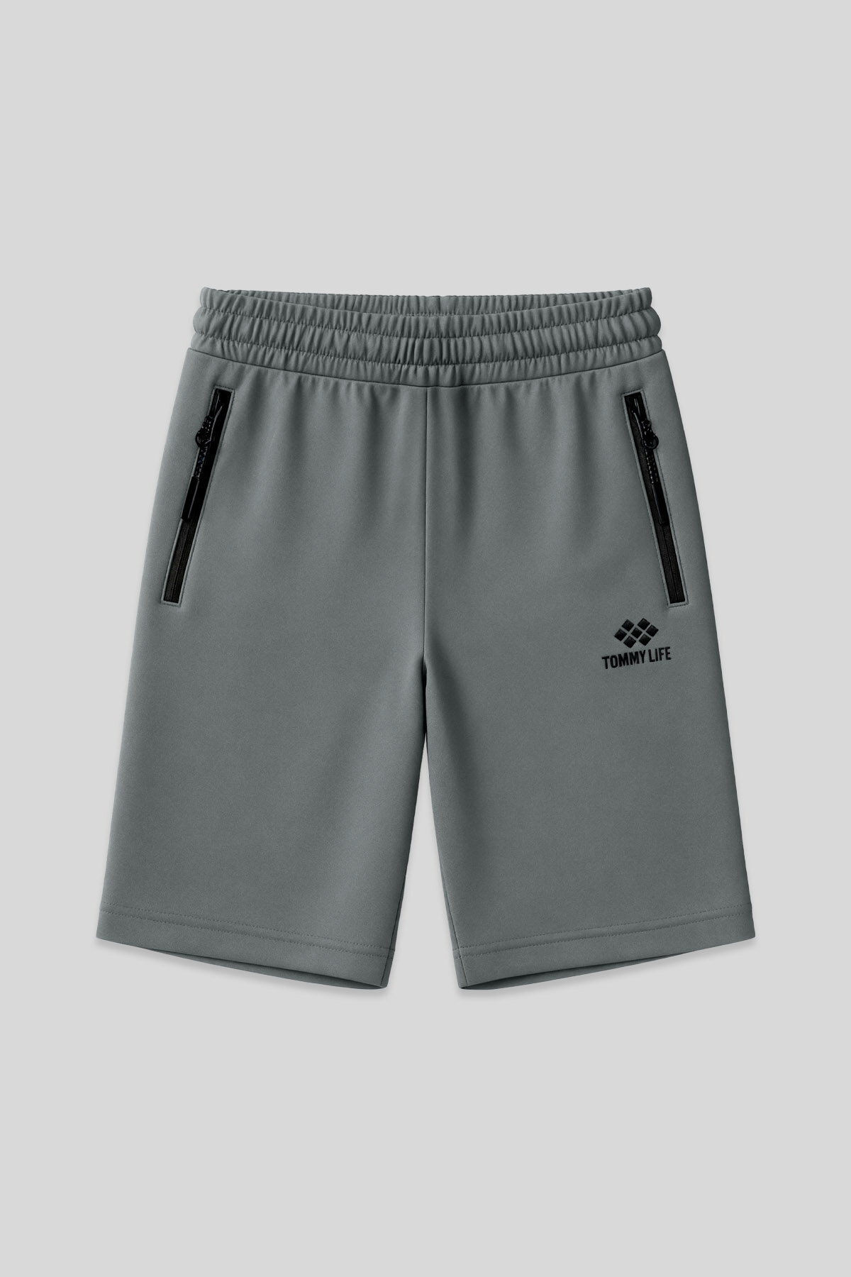 Çağla Gizli Fermuar Arka Cepli Bağcıklı Standart Kalıp Erkek Şort - 81136 - TOMMYLIFE