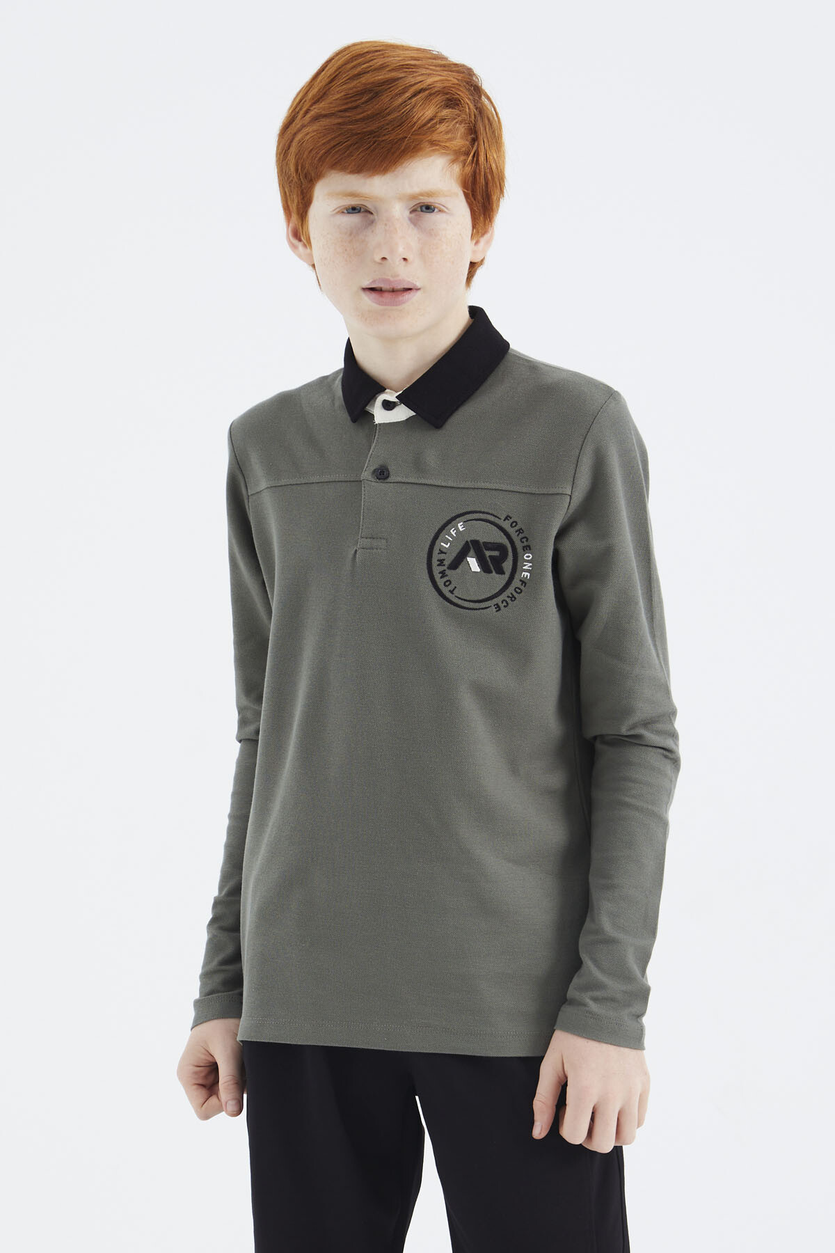 Çağla Polo Yaka Erkek Çocuk T-Shirt - 11172 - TOMMYLIFE