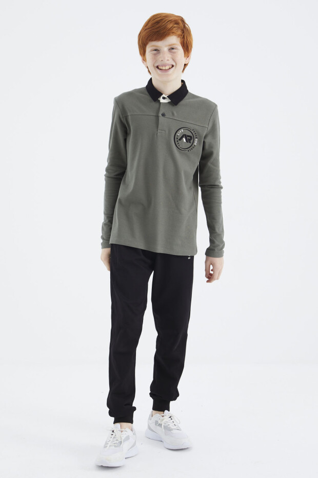 Çağla Polo Yaka Erkek Çocuk T-Shirt - 11172 - 3