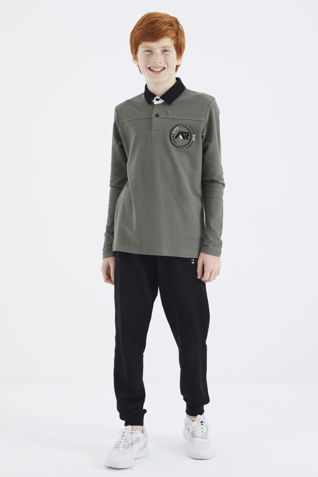 Çağla Polo Yaka Erkek Çocuk T-Shirt - 11172 - 7