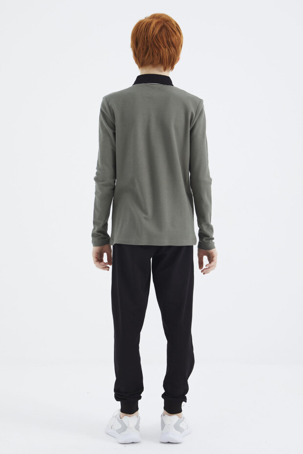 Çağla Polo Yaka Erkek Çocuk T-Shirt - 11172 - 6