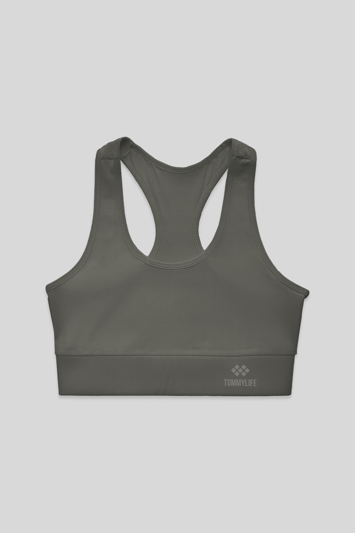 Çağla Sırt Detaylı Dar Kalıp U Yaka Kadın Spor Büstiyer - 97120 - TOMMYLIFE