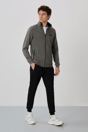 Anton Çağla - Siyah Jogger Eşofman Takım - 85178 