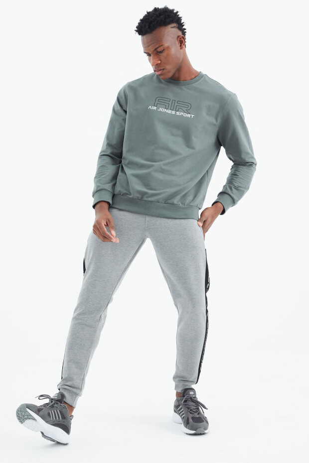 Willy Çağla Standart Kalıp Erkek Sweatshirt - 88307