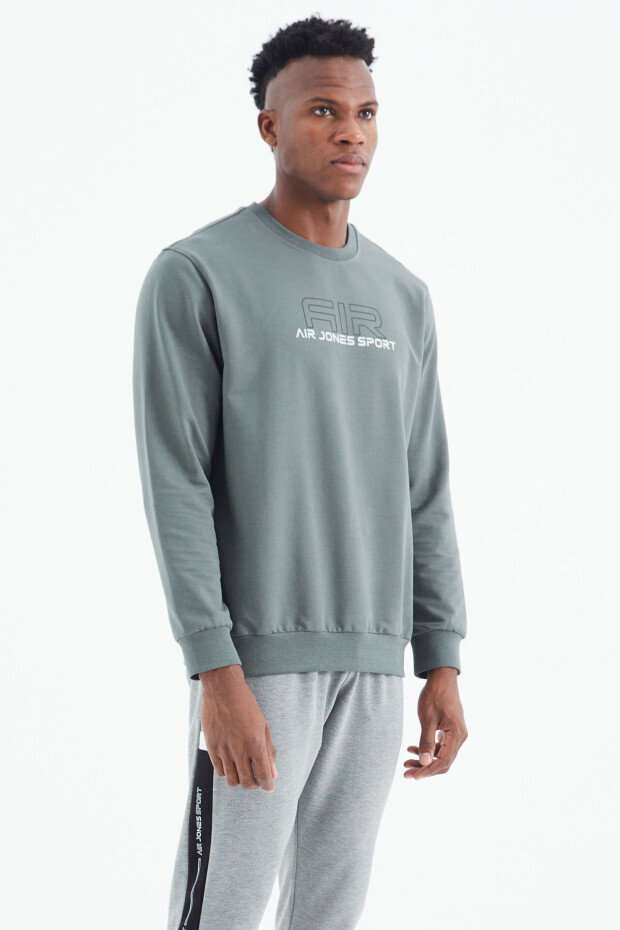 Willy Çağla Standart Kalıp Erkek Sweatshirt - 88307