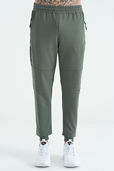 Çağla Yan Baskı Detaylı Standart Kalıp Erkek Jogger Eşofman Alt - 84965 