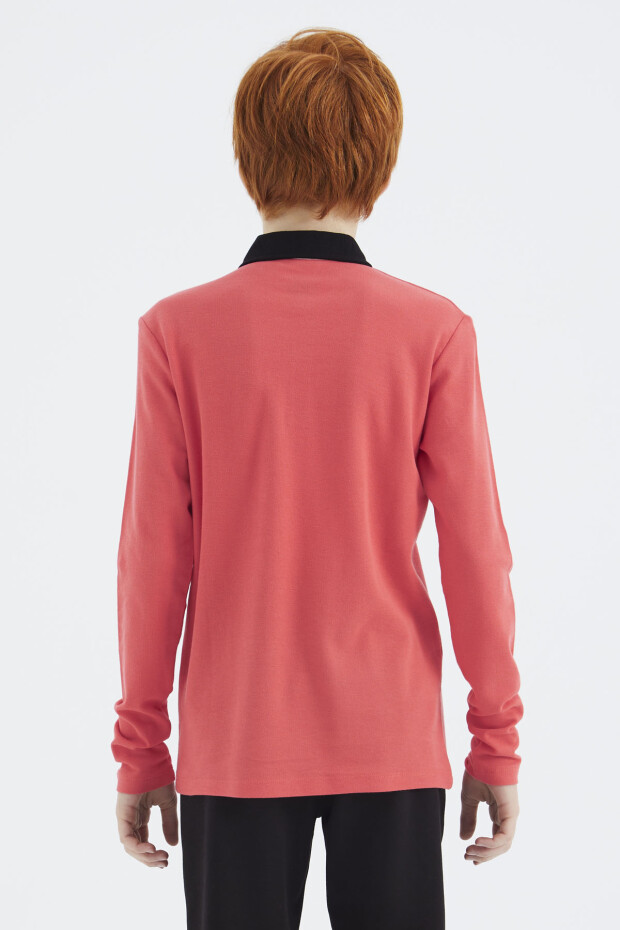Coral Polo Yaka Erkek Çocuk T-Shirt - 11172 - 5