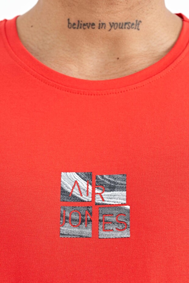 Miles Fiesta Baskılı Erkek T-Shirt - 88222
