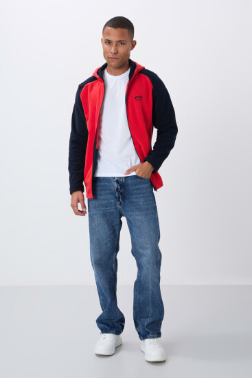 Connell Fiesta Rahat Kalıp Polar Erkek Sweatshirt - 88313 - Air Jones (1)