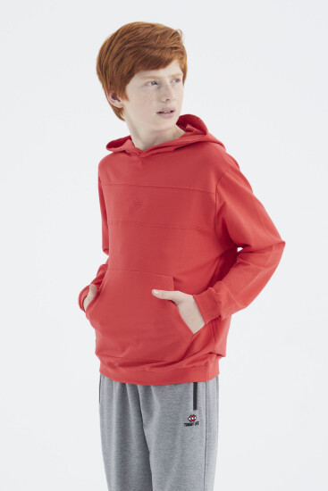 Fiesta Kapüşonlu Basic Erkek Çocuk Sweatshirt - 11181 - TOMMYLIFE (1)