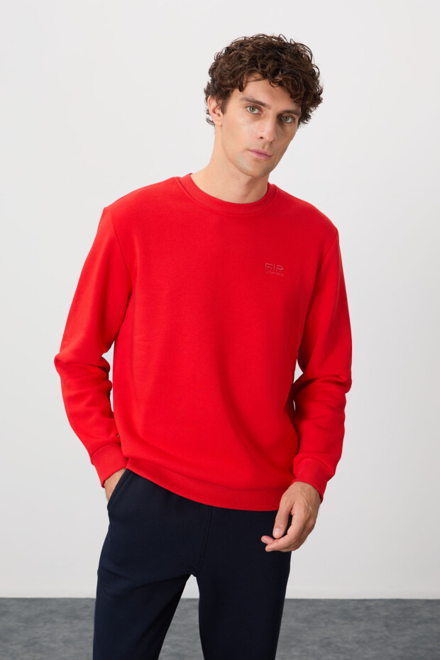 Omar Fiesta Şardonlu Erkek Sweatshirt - 88137