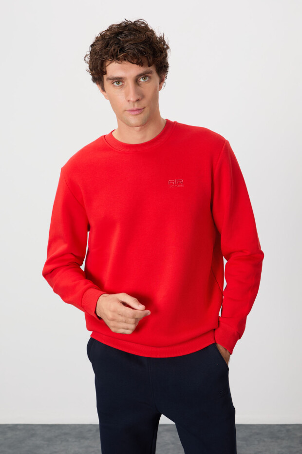 Omar Fiesta Şardonlu Erkek Sweatshirt - 88137