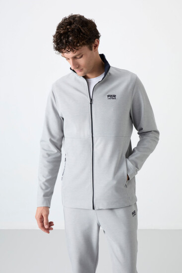 Carlos Gri Standart Kalıp Erkek Eşofman Takım - 85209 - Air Jones (1)