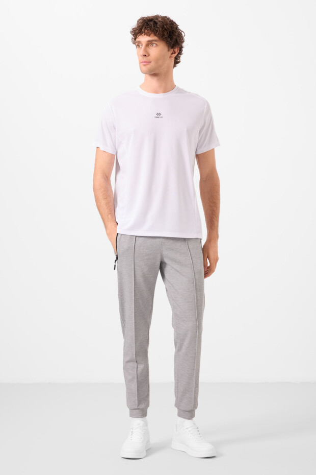 Gri Melanj Jogger Erkek Eşofman Altı - 82113