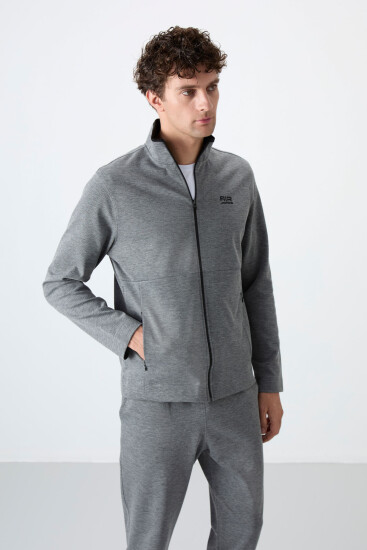 Carlos Gri Melanj Standart Kalıp Erkek Eşofman Takım - 85209 - Air Jones (1)