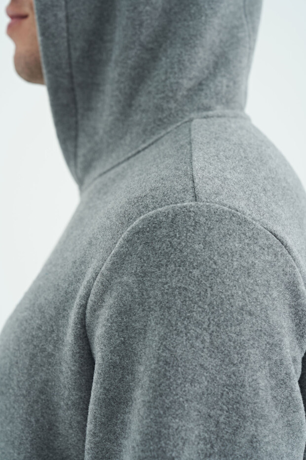 Hern Gri Melanj Erkek Polar Sweatshirt - 88301 - 7