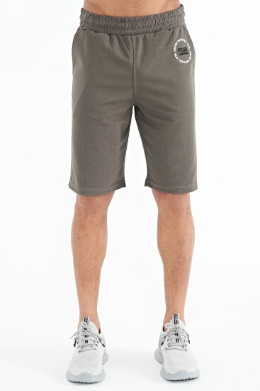 Antony Haki Standart Kalıp Erkek Şort - 81247 - Air Jones (1)