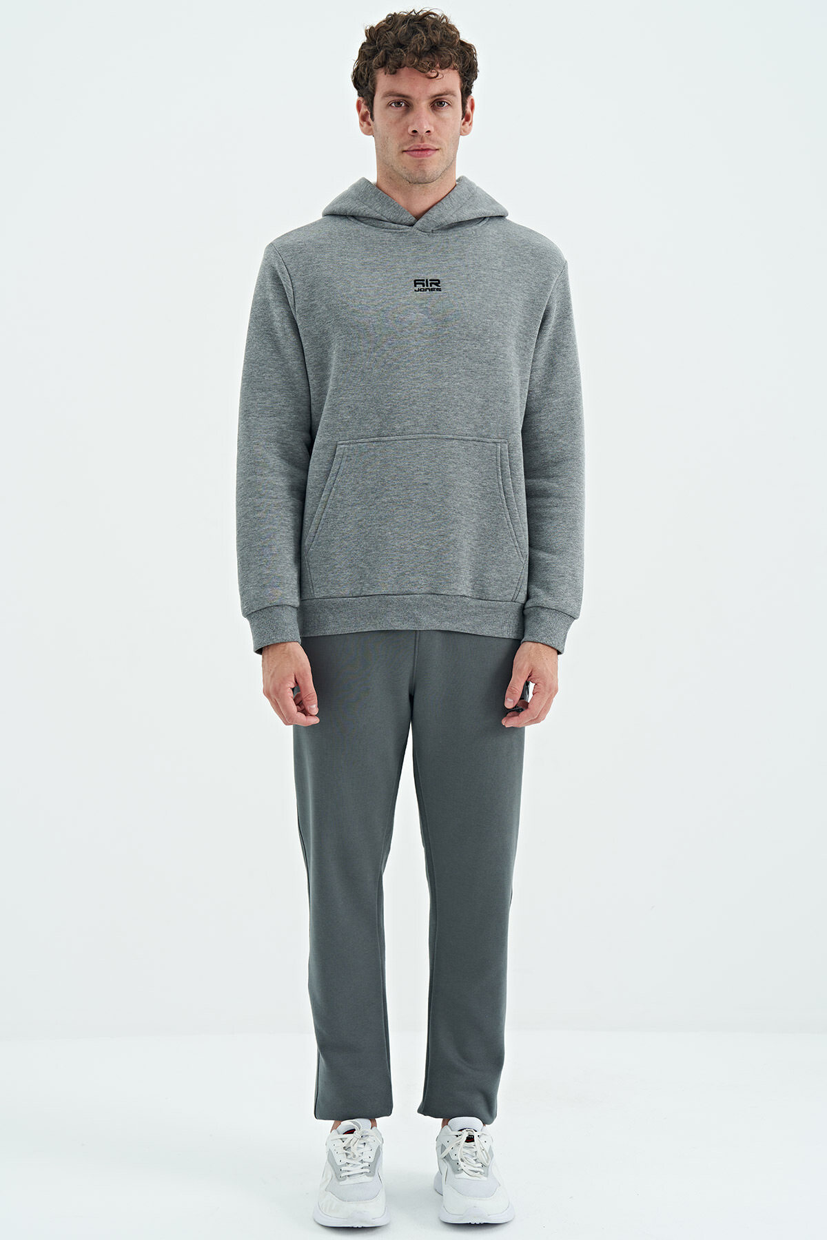 Carlo Haki Şardonlu Erkek Eşofman Alt - 84942 - Air Jones