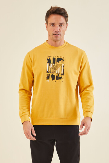 Lindon Hardal O Yaka Erkek Sweatshirt - 88130 - Thumbnail