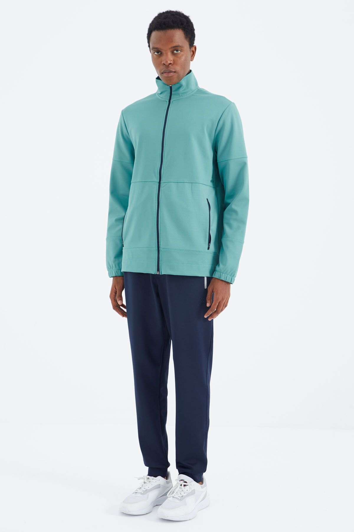 İndigo Bağcıklı Cep Detaylı Rahat Kalıp Erkek Eşofman Alt - 84993 - TOMMYLIFE